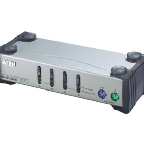 מתג PS2 VGA KVM בעל 4 יציאות כולל תאימות למערכות הפעלה ATEN CS84A (3)