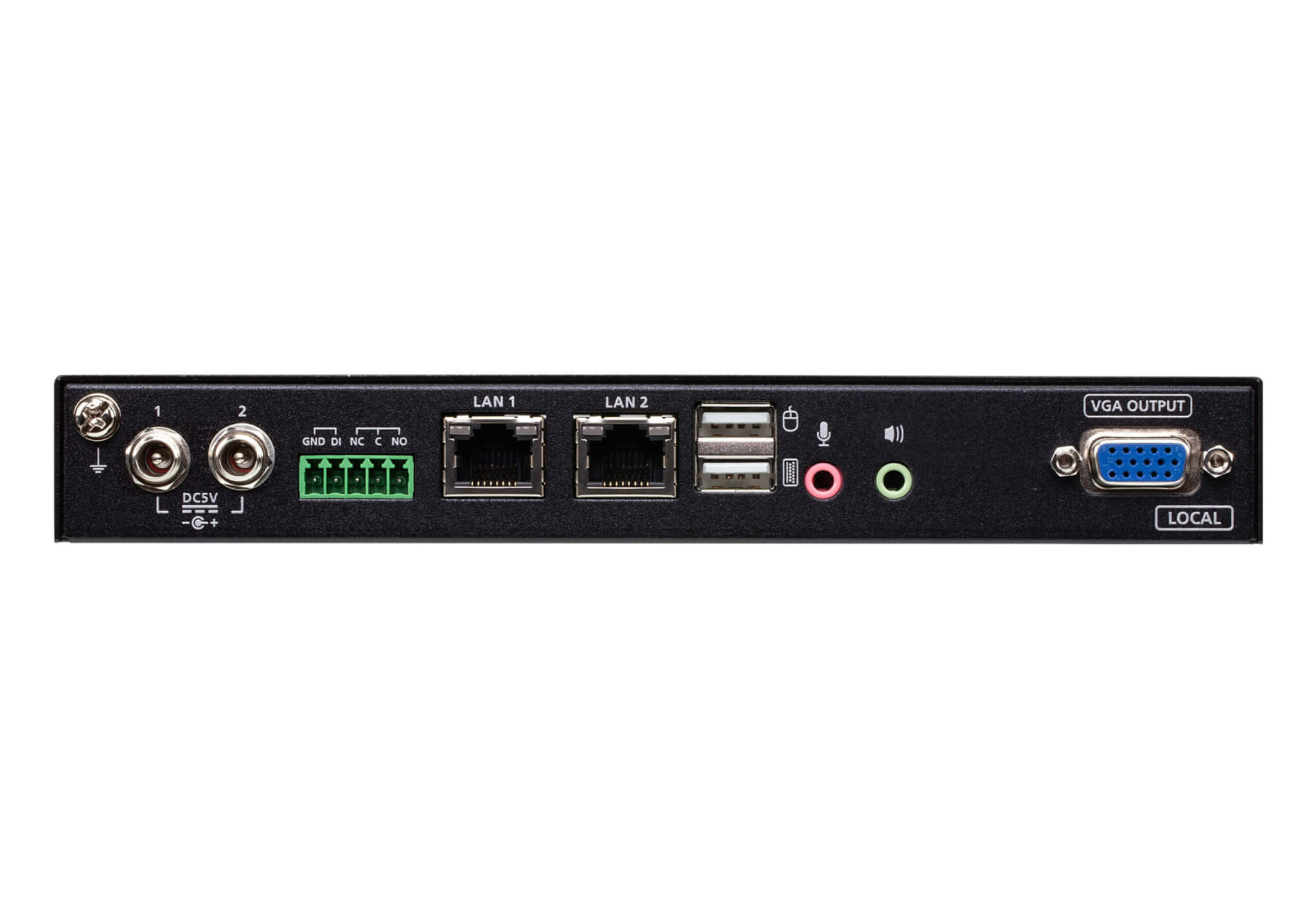 מתג VGA KVM כולל 1-מקומימרחוק גישה שיתוף יציאה אחת כולל IP תומך במקלדת ועכבר ATEN CN9000 (1)