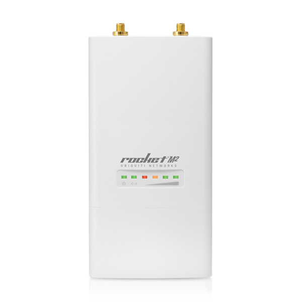נקודת גישה airMAX RocketM 2 GHz במהירויות של עד 150+ Mbps תדירות וגמישות הערוץ UbiquiTi RocketM2 (3)