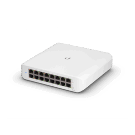 נתב 16 יציאות חיבור RJ-45 כולל ניטור והגדרות UbiquiTi USW-Lite-16-PoE (4)