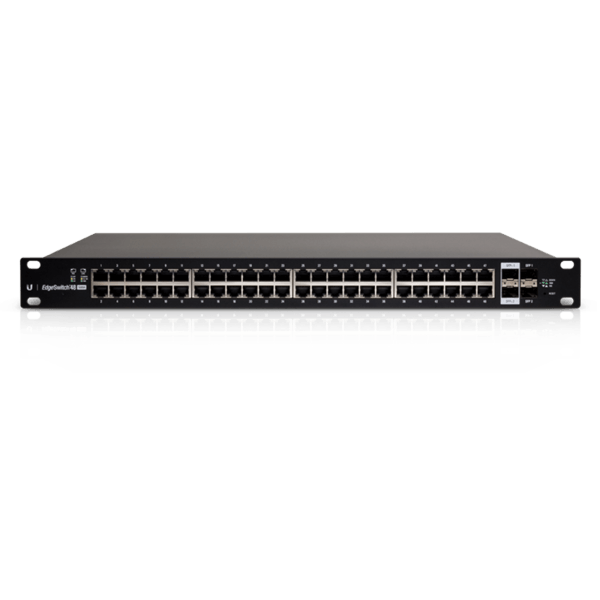 נתב 48 יציאות חיבור RJ-45 הספק 500W כולל ניטור והגדרות UbiquiTi ES-48-500W (1)