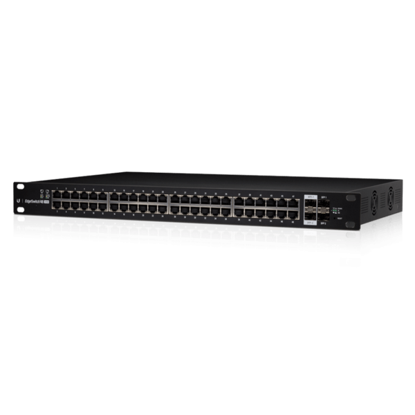 נתב 48 יציאות חיבור RJ-45 הספק 500W כולל ניטור והגדרות UbiquiTi ES-48-500W (3)