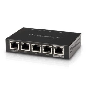 נתב 5 יציאות EdgeRouter X ניהול רשת ואבטחת פונקציות מתקדמים UbiquiTi ER-X (1)