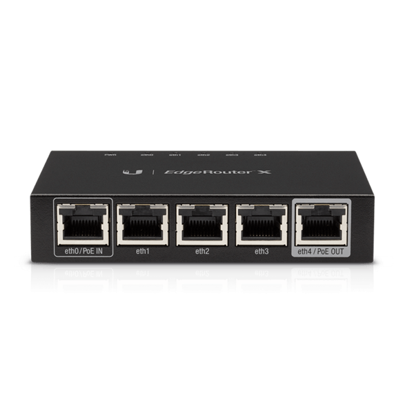 נתב 5 יציאות EdgeRouter X ניהול רשת ואבטחת פונקציות מתקדמים UbiquiTi ER-X (2)