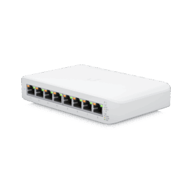 נתב 8 יציאות חיבור RJ-45 כולל ניטור והגדרות UbiquiTi USW-Lite-8-PoE (2)