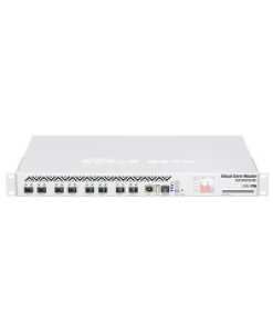 נתב אלחוטי מקצועי 8 חיבורי SFP+ 10G עצמאיים מעבד 16MHz צבע לבן Mikrotik CCR1072-1G-8S+ (2)