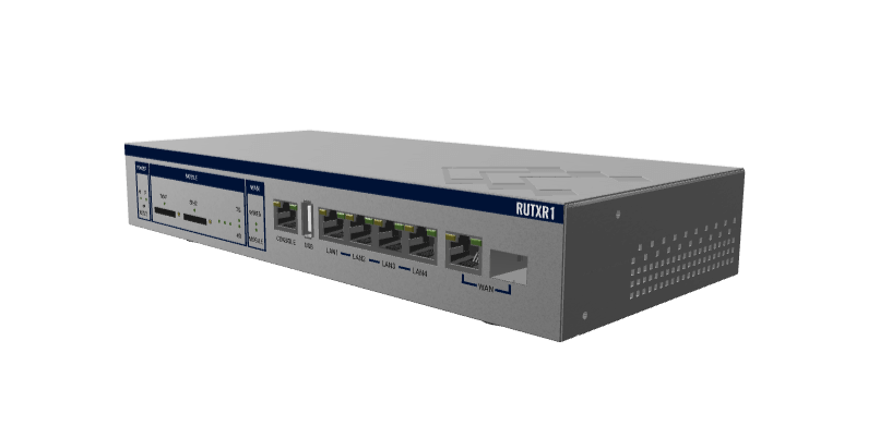 נתב תעשייתי SFPLTE הניתן להתקנה ארגונית TELTONIKA RUTXR1 (3)