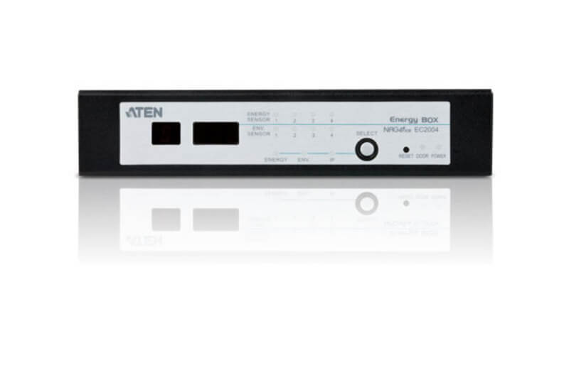 תיבת אנרגיה עם ניטור כוח בזמן אמת 4 חיבורי RJ-45 כולל חיישנים ATEN EC2004 (1)