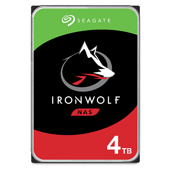 דיסק קשיח סיגייט Seagate | ST4000VN008 | 4TB IronWolf NAS Hard Disk