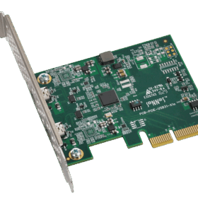 כרטיס PCIe עם טעינת Allegro USB-C PCIe (2 יציאות, SuperSpeed ​​USB-C 10Gbps [USB 3.2 Gen 2]) ועוד sonnetstore USB3C-2