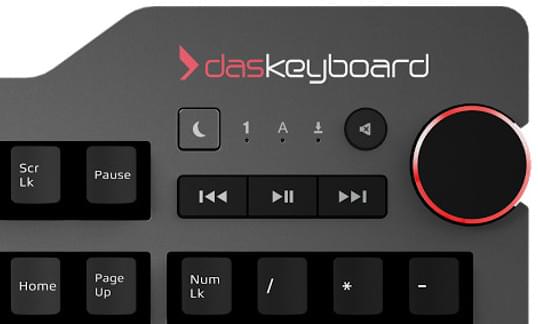מקלדת גיימינג מכאנית חוטית דאס Das DASK4MKPROSIL Keyboard 4 Professional Wired Gaming Mechanical Keyboard