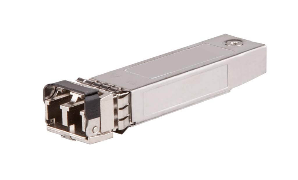 משדר למתג HPE J9150D Aruba 10G SFP+ LC SR 300m OM3 MMF
