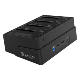 משכפל דיסקים 1 ל 3 חיבור USB3.0 גודל 2.5 ו 3.5 Orico 6648US3-C-V1 4Bay Hard Drive Clone