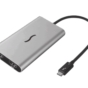 מתאם HDMI כפול Thunderbolt העברות במהירות גבוהה sonnetstore TB3-DHDMI