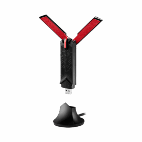 מתאם Wifi ו ASUS USB-AC68 Dual-band AC1900 USB 3.0