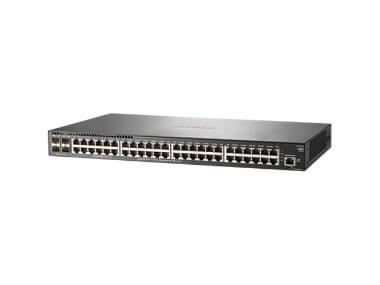 מתג 2930 48 פורטים גיגה + 4 אופטים 10 גיגה HPE JL254A Aruba 2930F 48G 4SFP Switch