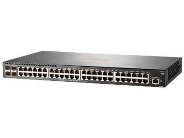 מתג 2930 48 פורטים גיגה + 4 אופטים גיגה HPE JL260A Aruba 2930F 48G 4SFP Switch
