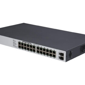 מתג POE מ-1820 24 פורטים גיגה + 2 אופטיים גיגה HPE J9983A 1820-24G12G-PoE+ (185W) Switch