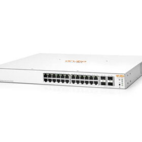 מתג POE מ-1930 עם 24 פורטים גיגה + 4 אופטיים גיגה HPE JL683A Aruba IOn 1930 24G 2SFP PoE+ 190W Switch