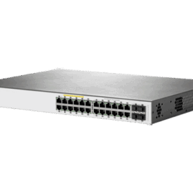 מתג POE מ-2530 כולל 24 פורטים גיגה + 4 אופטים גיגה HPE J9773A HP 2530-24G-PoE+(195W),2GDP-SFP,L-2,FM,LT (2)