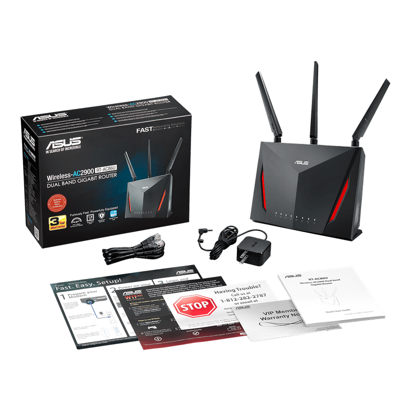נתב גיימינג עם Gigabit WiFi בעל שני תחומי תדרים עם MU-MIMO AiMesh למערכת WiFi אבטחת רשת AiProtection מאיץ גיימינג ASUS RT- (3)