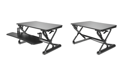 עמדת עבודה מתכוננת Loktek MT105S Classic Sit-Stand Desk Converter