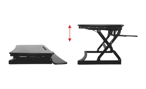 עמדת עבודה מתכוננת Loktek MT105S Classic Sit-Stand Desk Converter