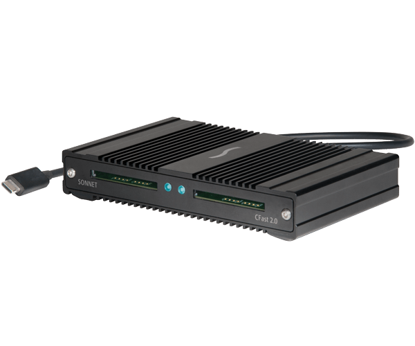 קורא כרטיסים מסדרת SF3 CFast 2.0 Pro מארז אלומיניום קשיח sonnetstore SF3-2CFST