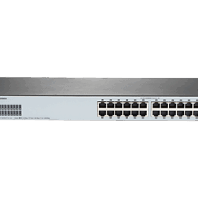 רכזת רשת 24 פורטים גיגה + 2 אופטיים גיגה HPE J9980A 1820 24G Switch (2)