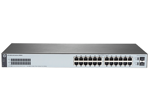 רכזת רשת 24 פורטים גיגה + 2 אופטיים גיגה HPE J9980A 1820 24G Switch (2)