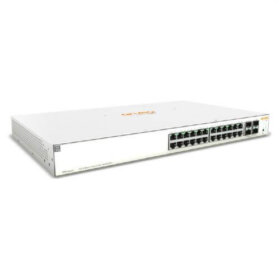 רכזת רשת 24 פורטים גיגה + 2 אופטיים גיגה HPE JL682A Aruba IOn 1930 24G 2SFP Switch (2)
