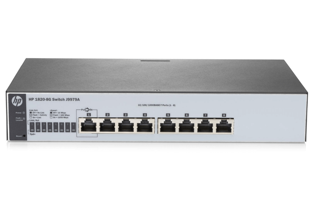 רכזת רשת HPE J9979A OfficeConnect 1820 8G Switch