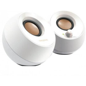 רמקולים שולחניים חיבור 2.0 USB בצורת כדור Creative SPK-PEBBLE-BK (2)