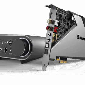 כרטיס קול ו-DAC PCI-e אולטימטיבי 32-bit 384 kHz עם Xamp Discrete אוזניות Bi-Amp ומודול בקרת אודיו Creative SB-AE9 (8)