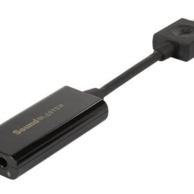 מגבר וכרטיס קול חיצוני חיבור DAC USB כולל תוכנת לוח בקרה Creative SB-PALY3