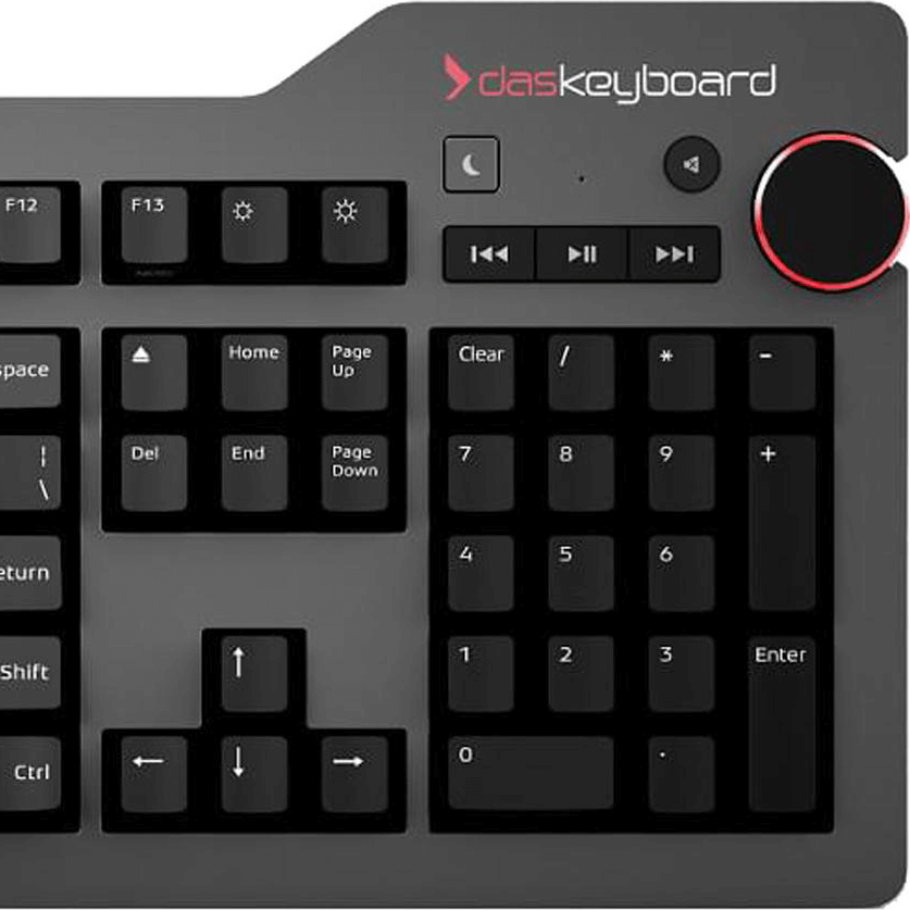 מקלדת גיימינג מכאנית מקצועית חוטית דאס Das DASK4MACSFT Keyboard 4 Professional Wired Gaming Soft Switches (1)