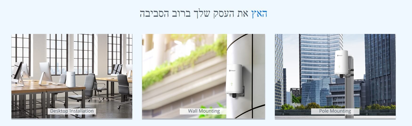 נתב סלולר תעשייתי רשת 5G LTE כולל PoE PSE ו- WIFI ו- GPS ניתן לניהול ומאובטח Milesight UF51-501EU (6)
