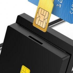 קורא כרטיסים חכמים חיבור USB במהירות גבוהה ROCKETEK CR319