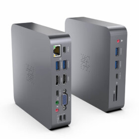 רכזת 1-18 חיבור Type-C כולל 5Gbps העברת נתונים מהירה ROCKETEK HC480