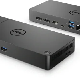 תחנת העגינה מרובת יציאות הספק 130W בצבע שחור Dell WD19S (4)