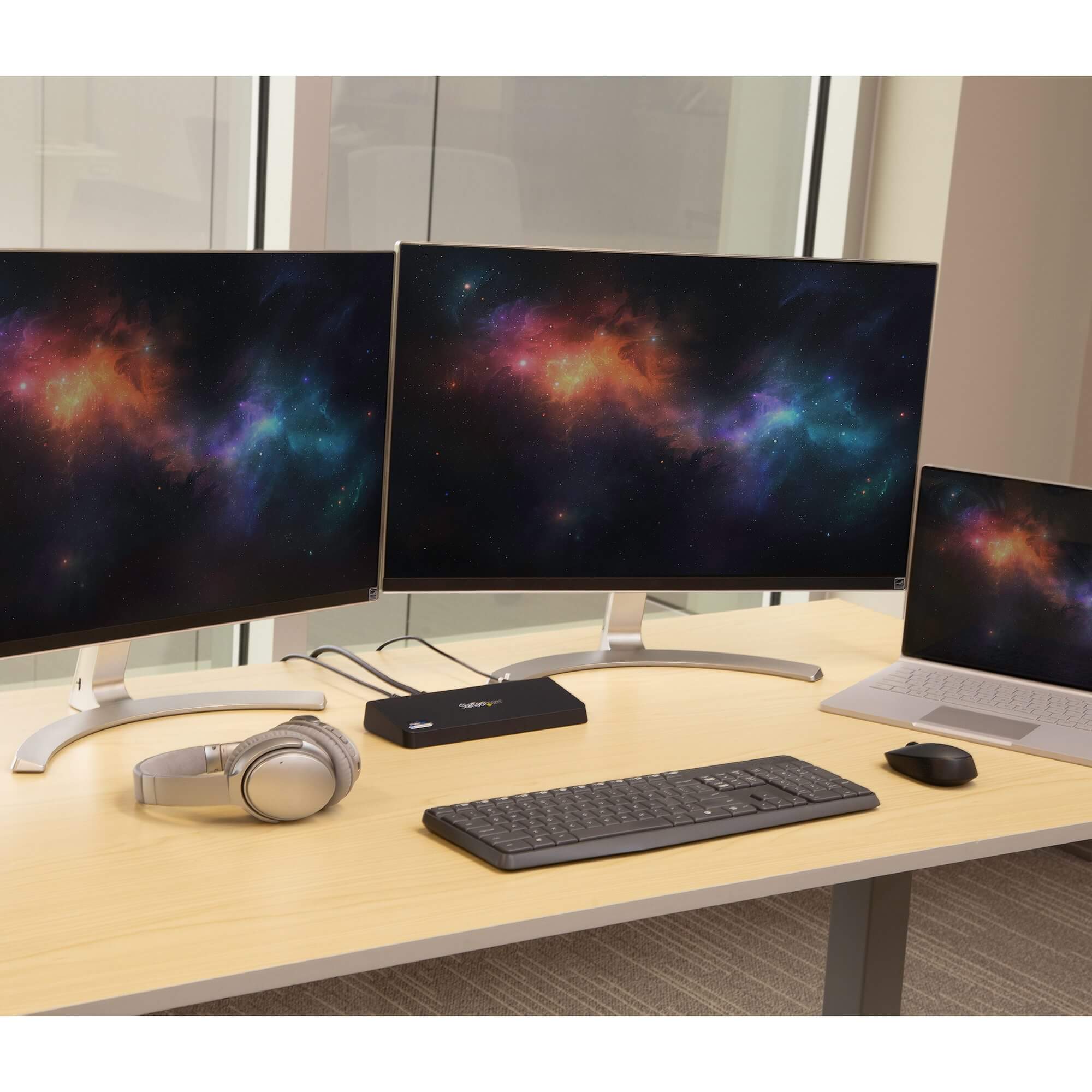 תחנת עגינה אוניברסלית למחשב נייד צג כפול עם HDMI ו-USB 3.0 ברזולוציה 4K בצבע שחור StarTech USB3DOCKHDPC (4)
