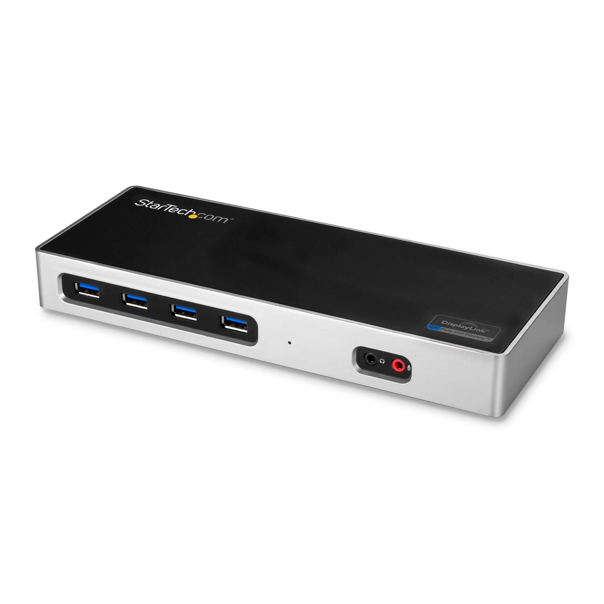 תחנת עגינה היברידית USB 3.0 עבור מחשבים ניידים ברזולוצייה 4K 60Hz בצבע שחור StarTech DK30A2DH (5)