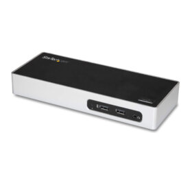 תחנת עגינה למחשב נייד עם מסך כפול עם וידאו USB 3.0 בצבע שחור StarTech DK30ADD (2)