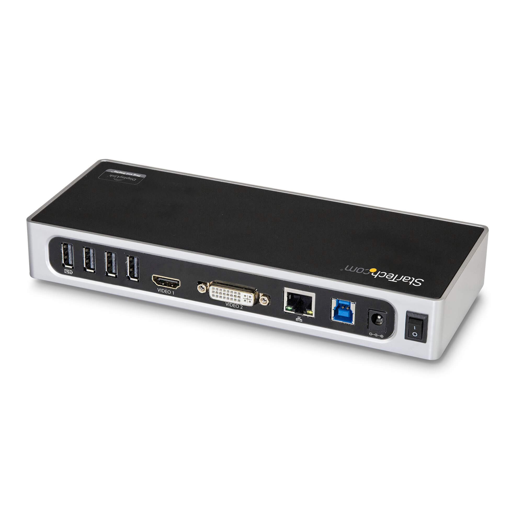 תחנת עגינה למחשב נייד עם מסך כפול עם וידאו USB 3.0 בצבע שחור StarTech DK30ADD (4)