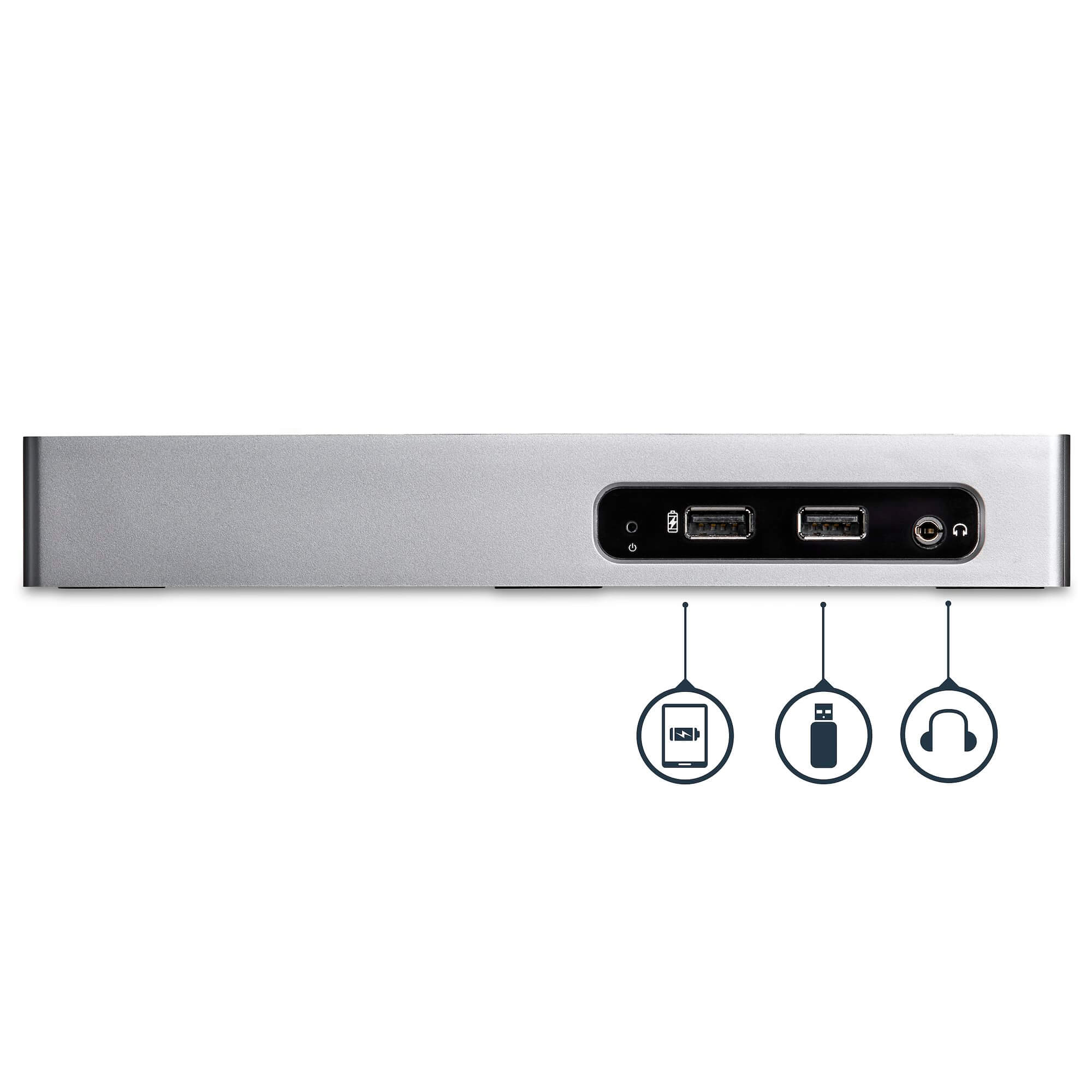 תחנת עגינה למחשב נייד עם מסך כפול עם וידאו USB 3.0 בצבע שחור StarTech DK30ADD (5)