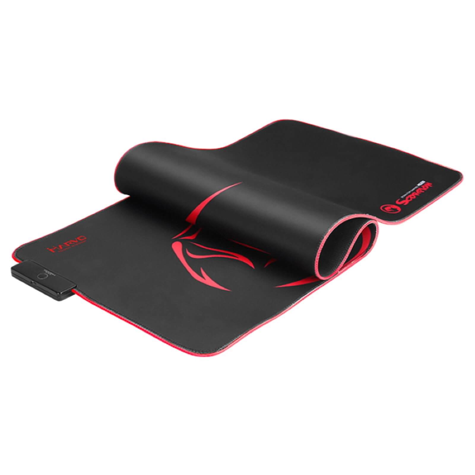 פד עכבר גיימינג מרבו רוחב 80סמ עם תאורה Marvo Scorpion | MG10 | RGB Gaming Mouse Pad XL