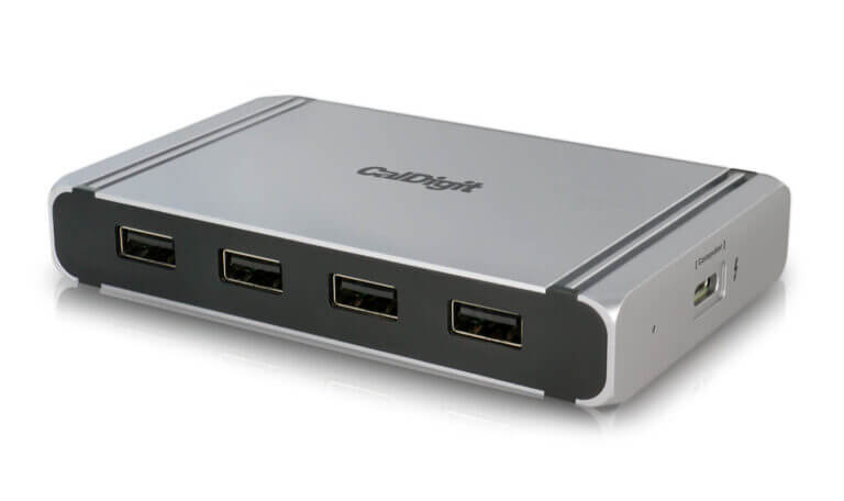 תחנת עגינה Thunderbolt 4 חיבור USB-C עם 8 חיבורים ברזולוציה 8K טעינה 60W עם כבל 0.8 מטר בצבע שחור CalDigit B08FF7X3BY (1)