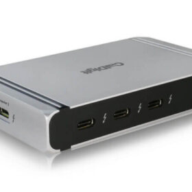 תחנת עגינה Thunderbolt 4 חיבור USB-C עם 8 חיבורים ברזולוציה 8K טעינה 60W עם כבל 0.8 מטר בצבע שחור CalDigit B08FF7X3BY (3)