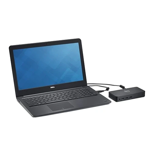 תחנת עגינה USB 3.0 מגוון חיבורים העברת נתונים גבוהה עד שלושה צגים נוספים בצבע שחור Dell D3100 (4)