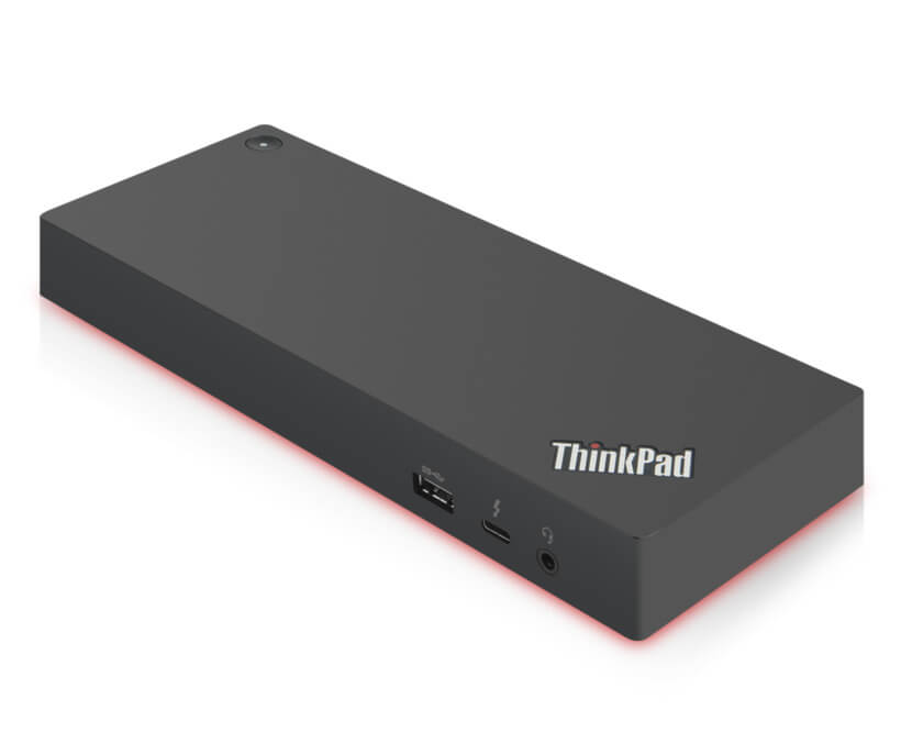 תחנת עגינה יציאות למחשב נייד חוטי Thunderbolt 3 בצבע שחור Lenovo 40AN0135EU (5)